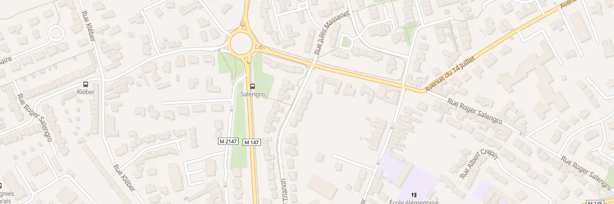 Plan du 30 Rue du Trianon à Wattignies