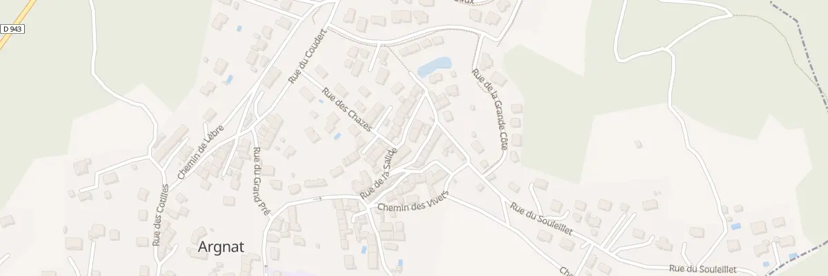 Plan du 2 Rue des Granges à Sayat