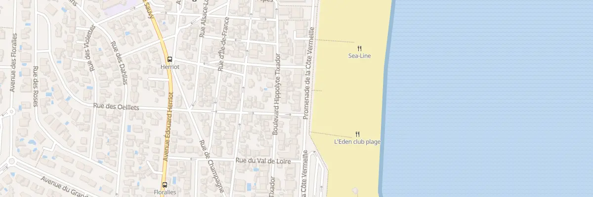 Plan du 40 Av de la Côte Vermeille à Canet-en-Roussillon