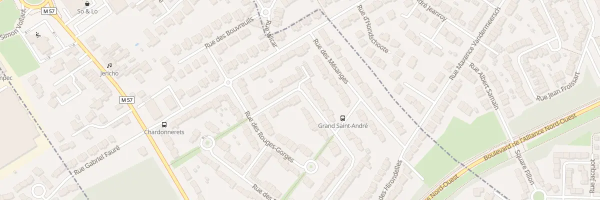 Plan du 33 Rue du Huit Mai 1945 à Saint-André-lez-Lille