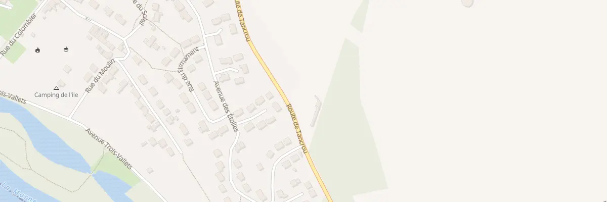 Plan du 3 Rte de Tancrou à Mary-sur-Marne