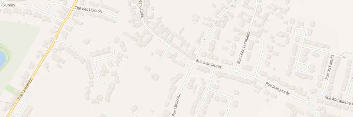 Plan du 52 Rue Jean Jaurès à Évin-Malmaison