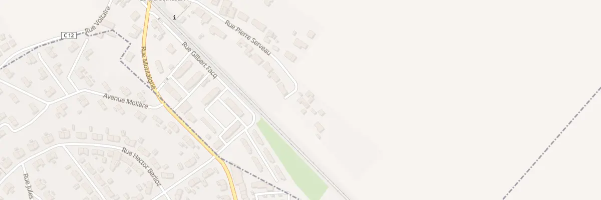 Plan du 329 Rue Pierre Serveau à Ostricourt