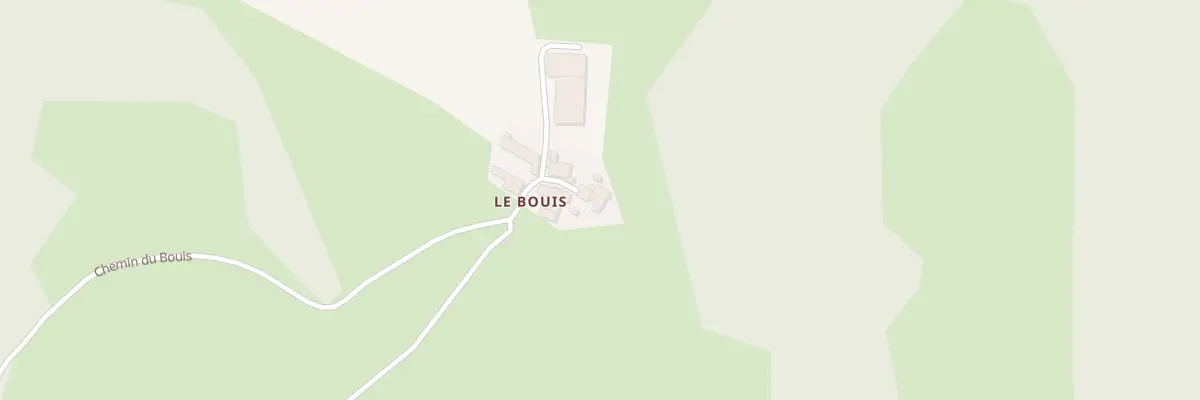 Plan du 5033 Le Bouis à Montagnol