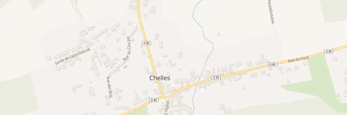 Plan du 6 Rue de Vichelles à Chelles