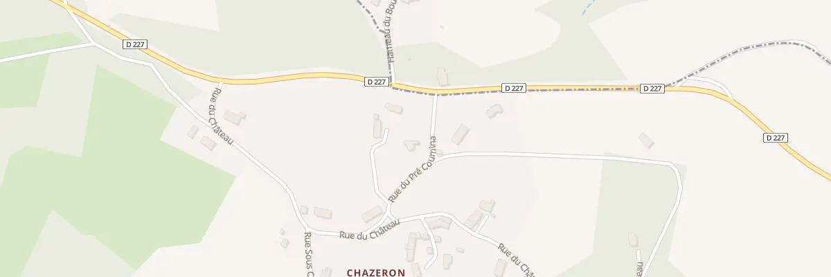 Plan du 5469 Chazeron à Loubeyrat