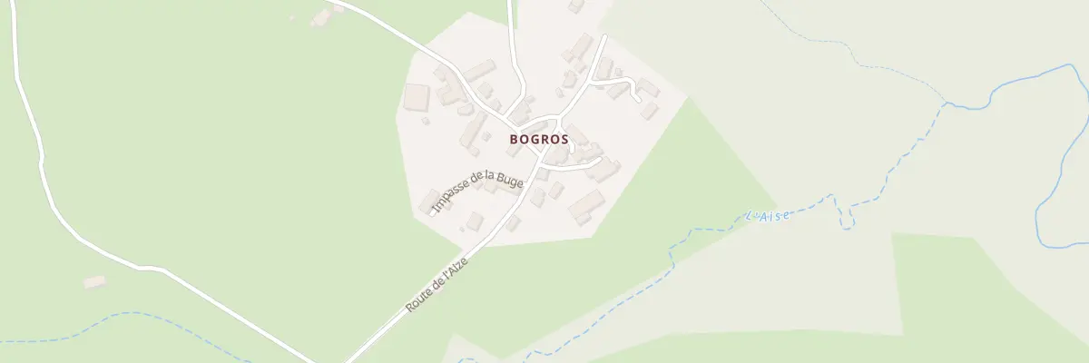 Plan du 3 Rte de l’Aize à Charbonnières-les-Vieilles