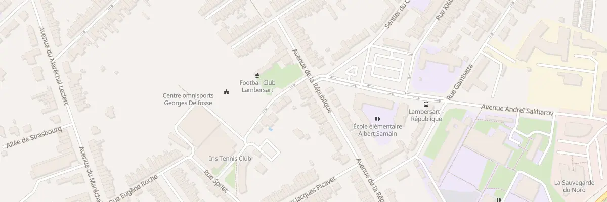 Plan du 53 Av de la République à Lambersart