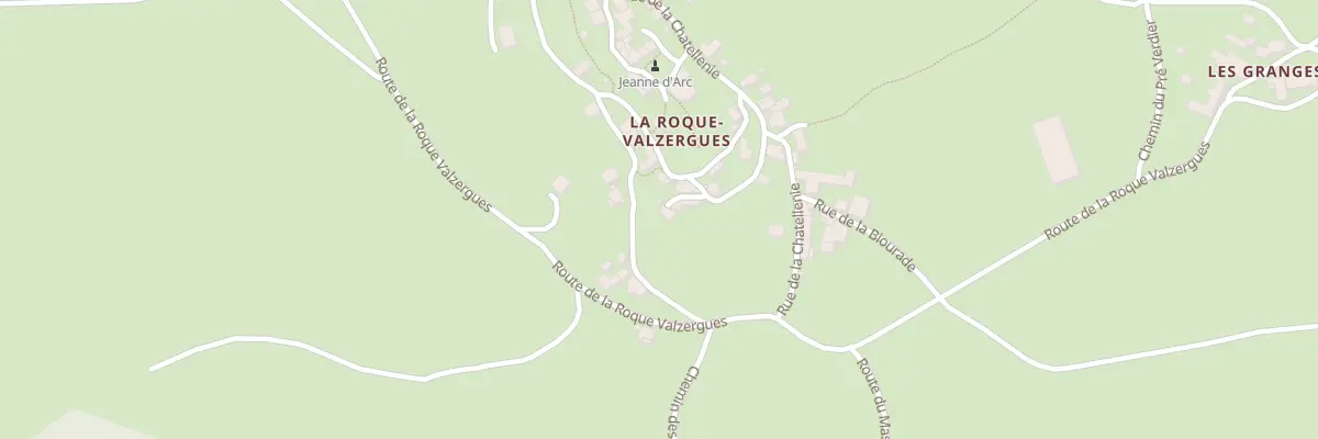 Plan du 5160A La Roque à Saint-Saturnin-de-Lenne