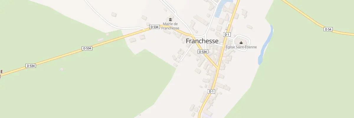 Plan du 14 Imp Franz Brunet à Franchesse