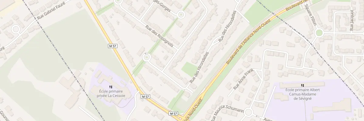 Plan du 6 Rue du Huit Mai 1945 à Saint-André-lez-Lille