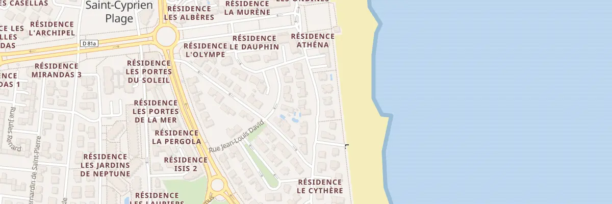 Plan du 35 Rue Frédéric Saisset à Saint-Cyprien