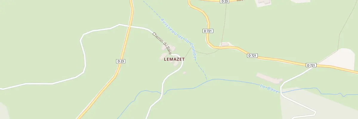 Plan du 5057 Le Mazet à Anzat-le-Luguet