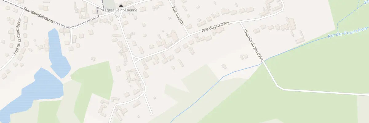 Plan du 114 Rue du Jeu d’Arc à Morlincourt