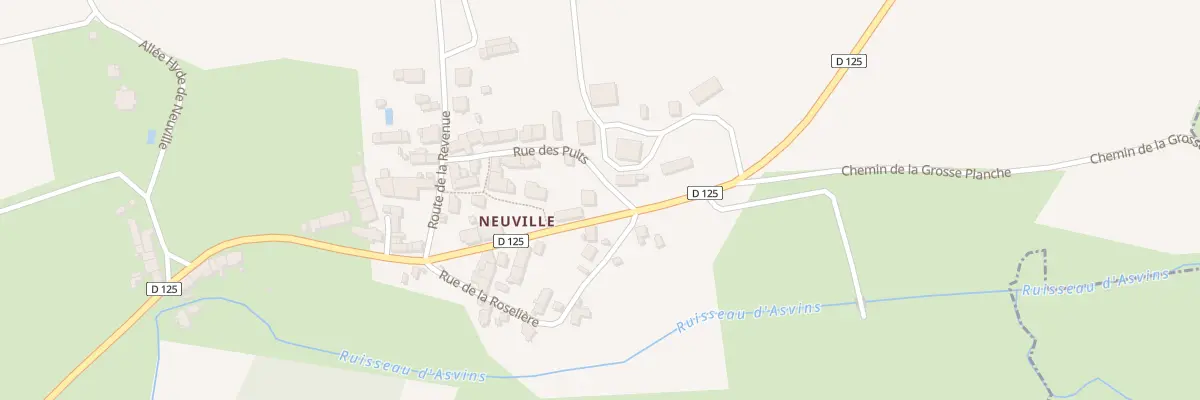 Plan du 1 Rue des Puits à Bulcy