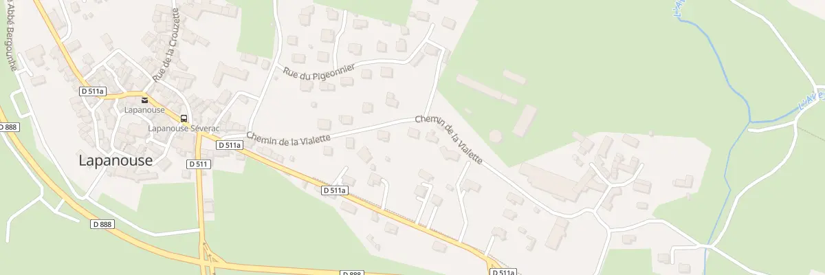 Plan du 10 Che des Vialettes à Brasc
