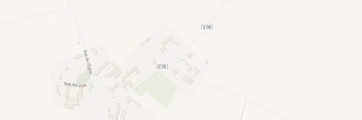 Plan du 1 Rue de Longavesnes à Aizecourt-le-Bas