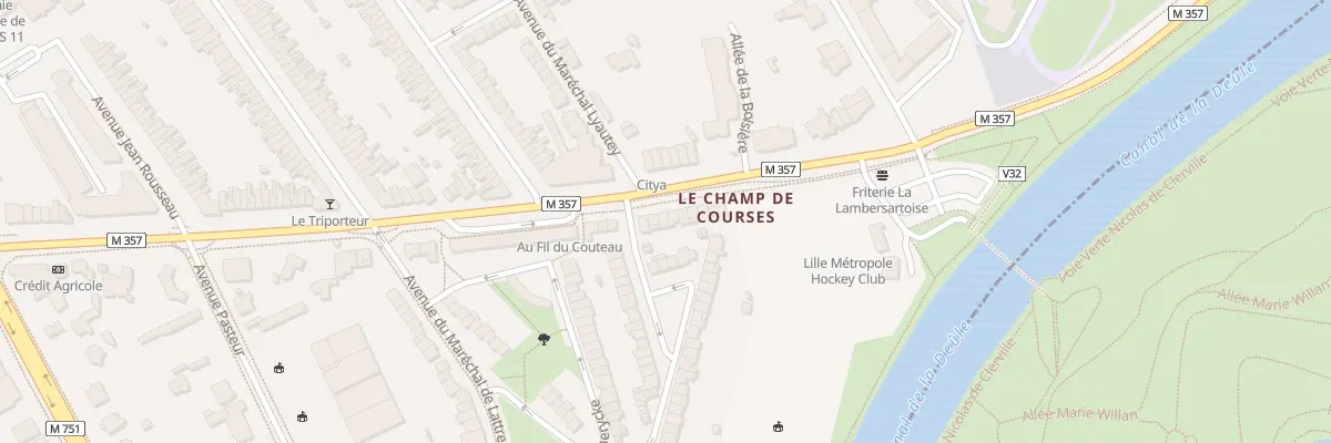 Plan du 56 Av Henri Delecaux à Lambersart