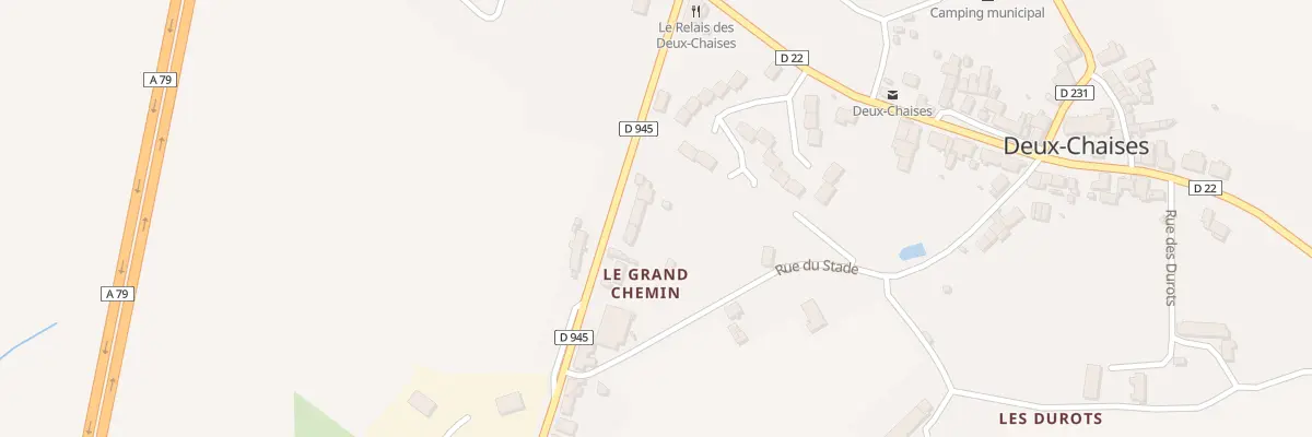 Plan du 36 Rte du Grand Chemin à Deux-Chaises