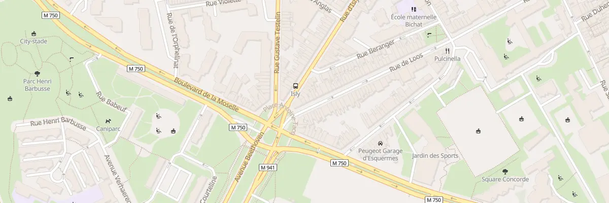 Plan du 72 Rue de Loos à Lille