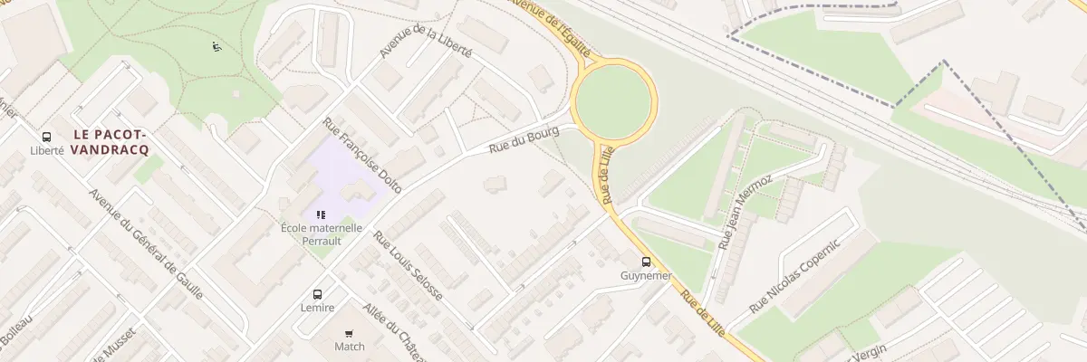 Plan du 10 Rue de Lille à Lambersart