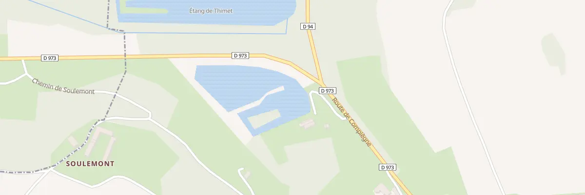 Plan du 5002 Rte de Compiègne à Taillefontaine