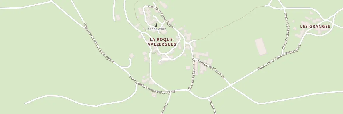 Plan du 5145A La Roque à Saint-Saturnin-de-Lenne