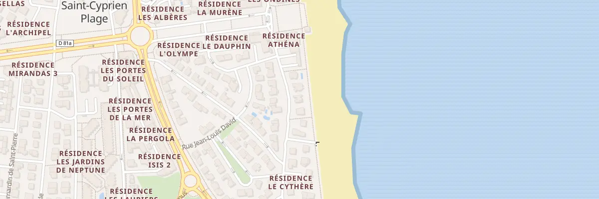Plan du 38 Rue Frédéric Saisset à Saint-Cyprien