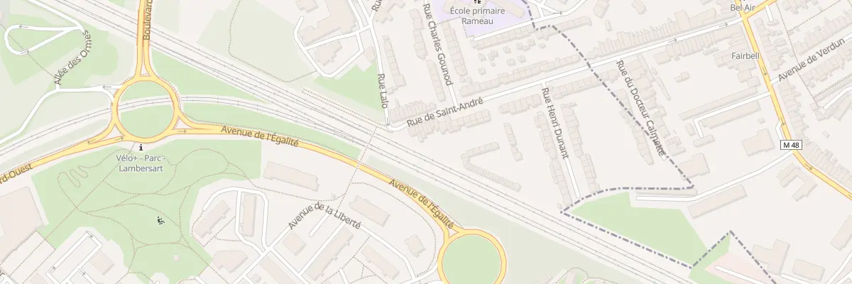 Plan du 10 Rue de Saint-André à Lambersart