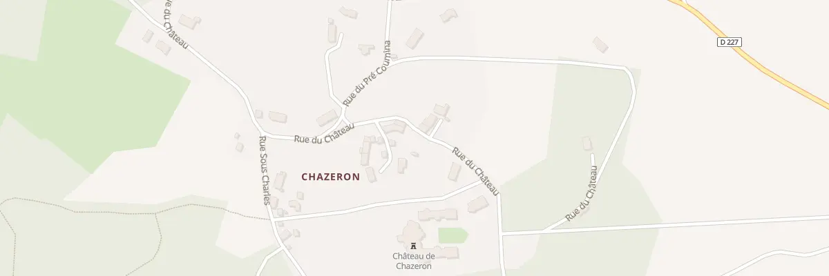 Plan du 5054 Chazeron à Loubeyrat
