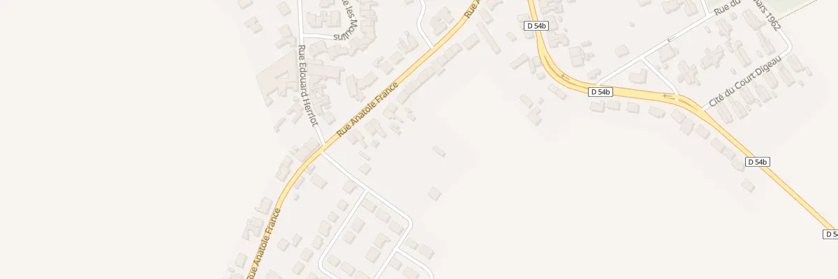 Plan du 231 Rue Anatole France à Ostricourt