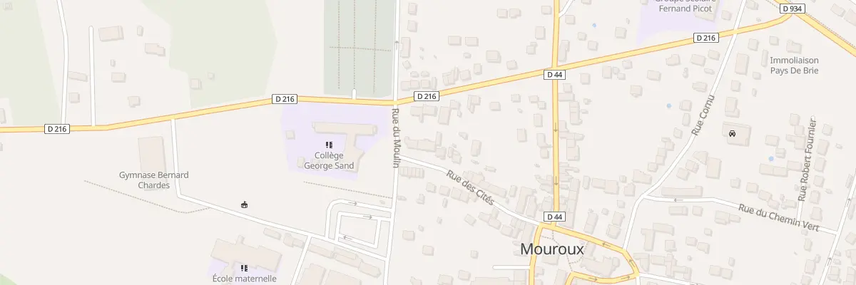 Plan du 130 Rue des Cités à Mouroux