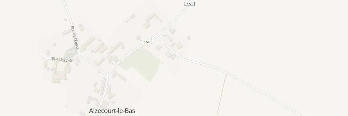 Plan du 6 Rue de Longavesnes à Aizecourt-le-Bas