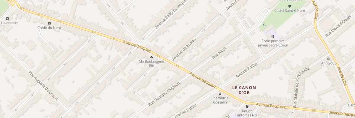 Plan du 79 Av De Jussieu à Lambersart