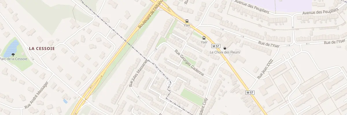 Plan du 27 Rue Georges Gadenne à Saint-André-lez-Lille