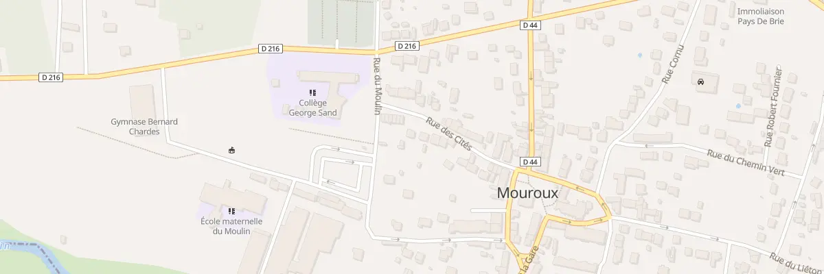 Plan du 127 Rue des Cités à Mouroux