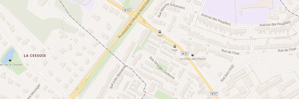 Plan du 24 Rue Georges Gadenne à Saint-André-lez-Lille