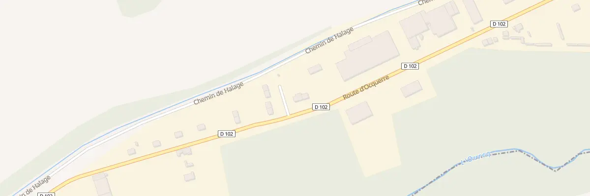 Plan du 21 Rte d’Ocquerre à Lizy-sur-Ourcq