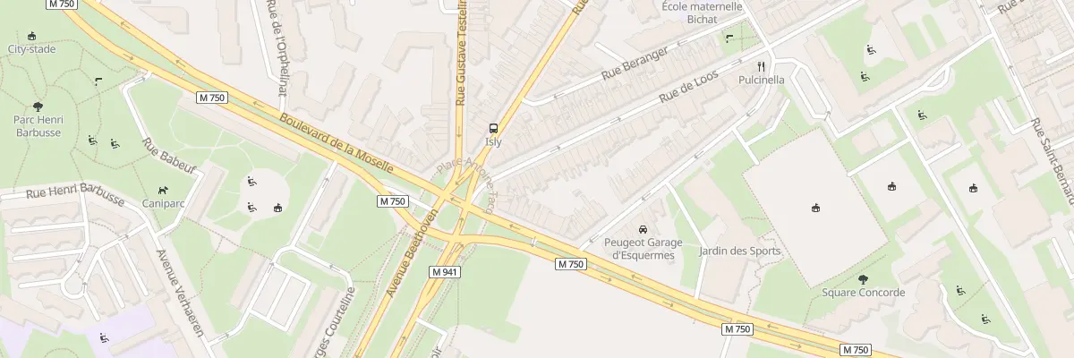 Plan du 63 Rue de Loos à Lille