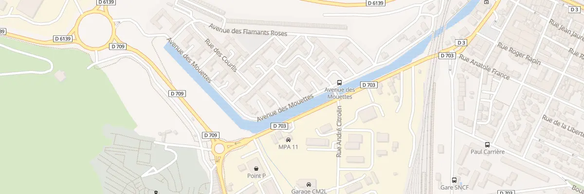 Plan du 21 Rue des Cormorans à Port-la-Nouvelle