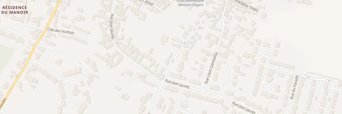 Plan du 18 Rue Florent Evrard à Évin-Malmaison