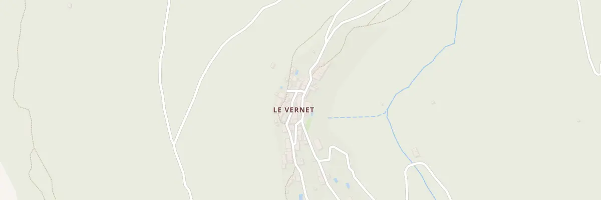 Plan du 5038 Le Vernet à Combes