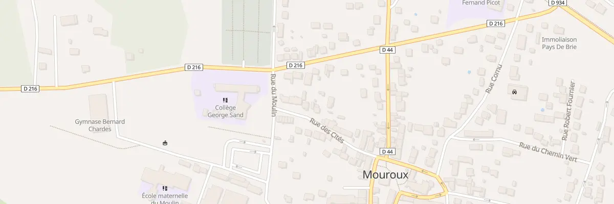 Plan du 116 Rue des Cités à Mouroux