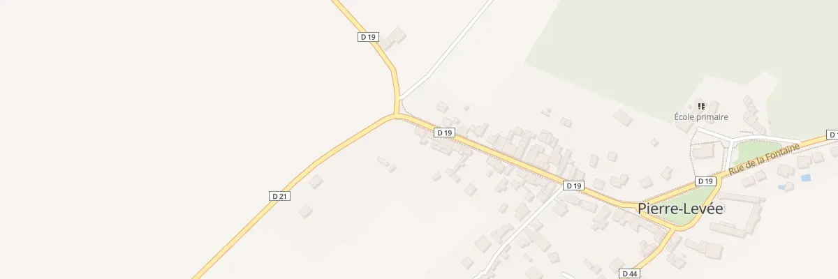 Plan du 37A Grande Rue à Pierre-Levée