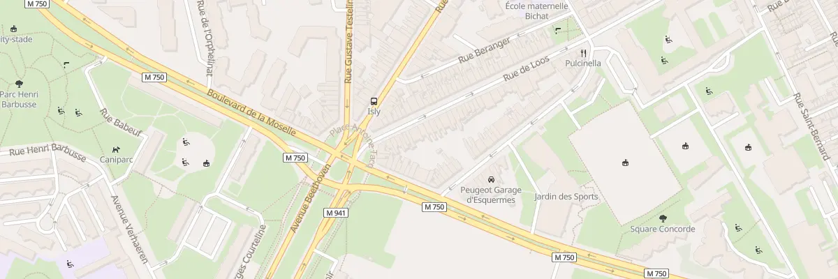 Plan du 59 Rue de Loos à Lille