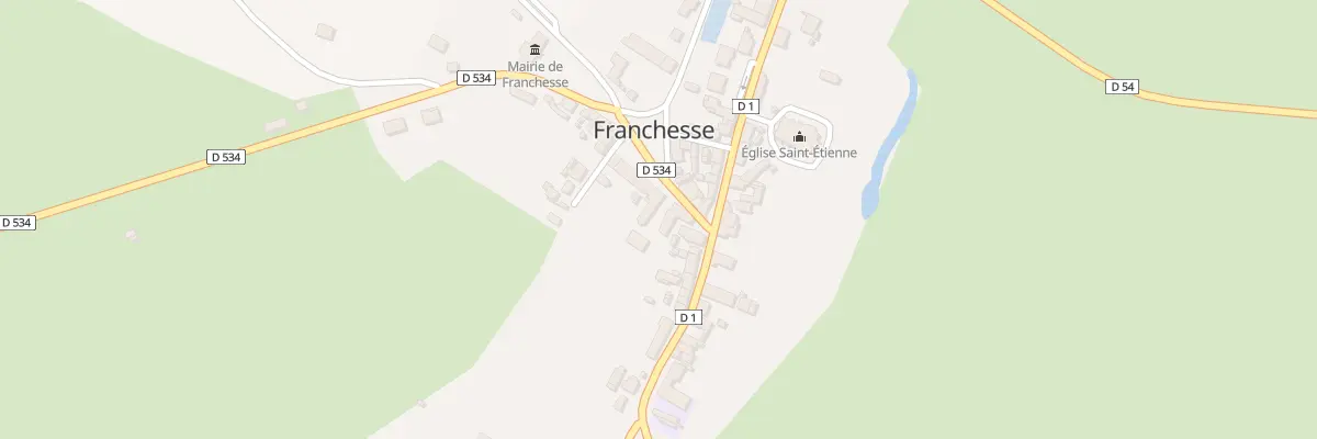 Plan du 9 Rue du 19 Mars 1962 à Franchesse