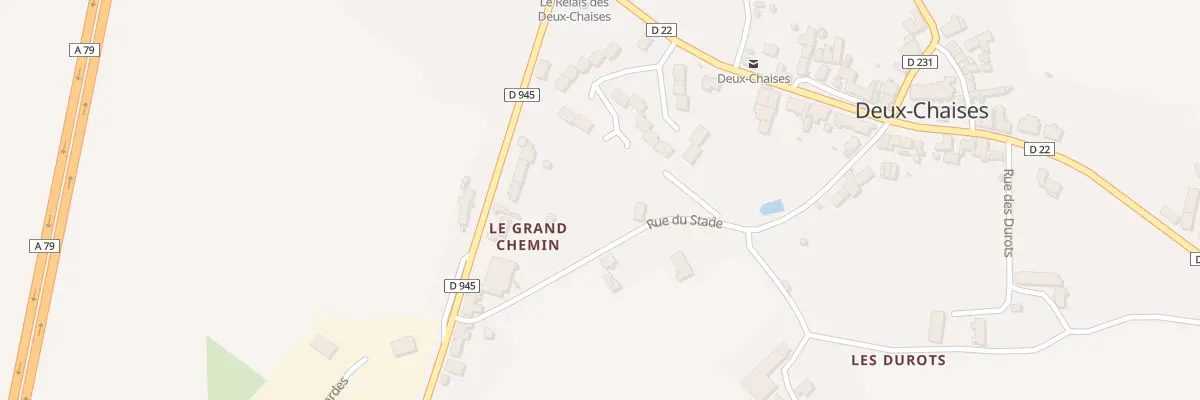 Plan du 34 Rte du Grand Chemin à Deux-Chaises
