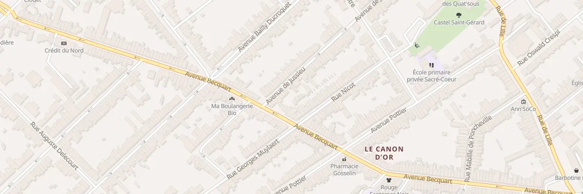 Plan du 71 Av De Jussieu à Lambersart