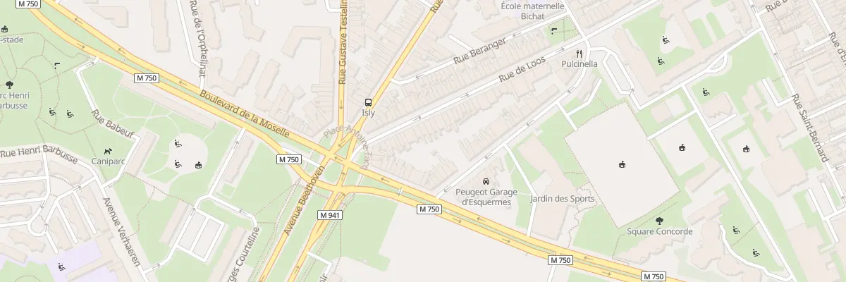 Plan du 57 Rue de Loos à Lille