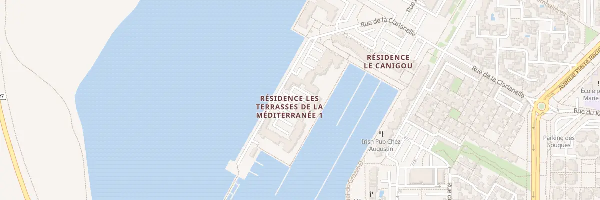 Plan du 344 Res Terrasses Mediterranee 1 à Leucate